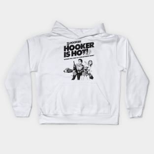 TJ HOOKER Will Heat Up Your Saturday Night Kids Hoodie